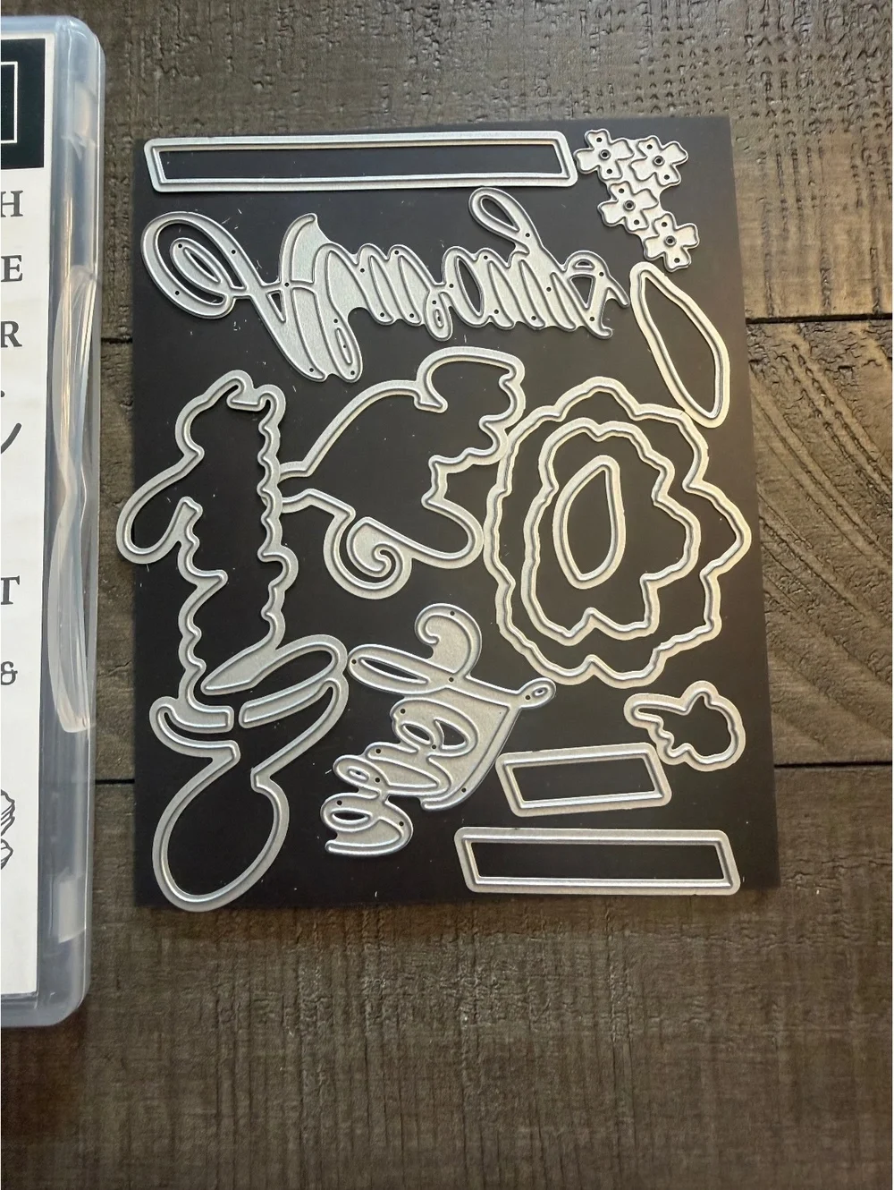 Stampin’ Up Forever & Always stamp set and Always Dies die cut set
